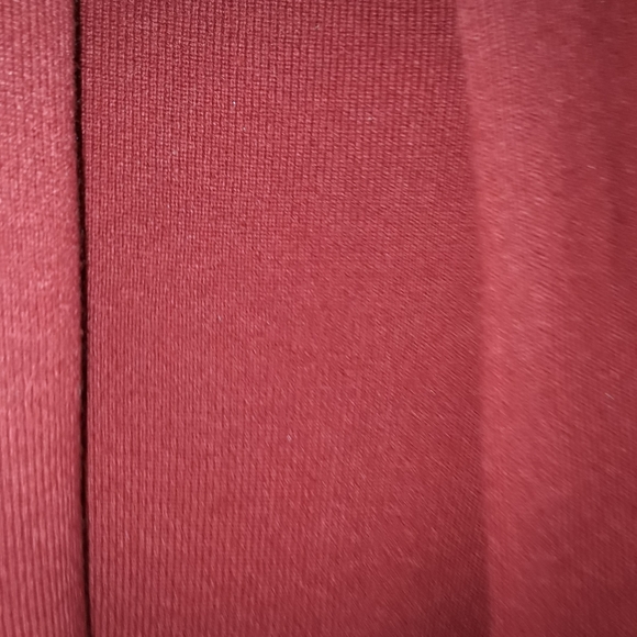 Dressbarn Woman Dark Red Open Front Cardigan (2 for $15) - Picture 3 of 7